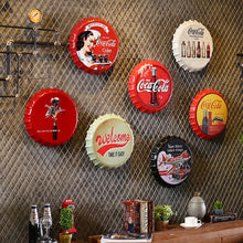 Load image into Gallery viewer, Beer Bottle Cap Retro Wall Stickers