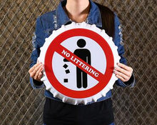 Load image into Gallery viewer, Beer Bottle Cap Retro Wall Stickers