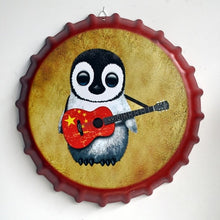 Load image into Gallery viewer, Beer Bottle Cap Retro Wall Stickers