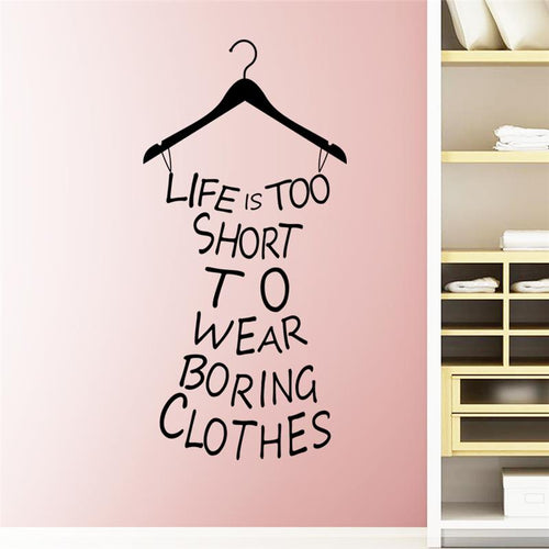 Clothes Tree Wall Stickers