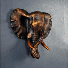 Load image into Gallery viewer, Elephant Head Sculpture