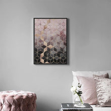Load image into Gallery viewer, Cubes Art Wall Poster