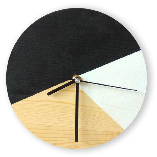 Nordic Contrast Wall Clock