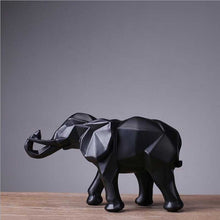 Load image into Gallery viewer, Black Elephant Sculpture