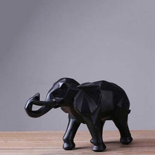 Load image into Gallery viewer, Black Elephant Sculpture
