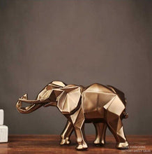 Load image into Gallery viewer, Black Elephant Sculpture