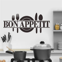 Load image into Gallery viewer, Bon Appetit Food Wall Stickers