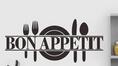 Load image into Gallery viewer, Bon Appetit Food Wall Stickers